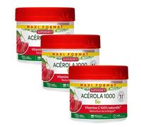 Superdiet Acérola 1000 Bio Lot de 3 x 60 comprimés