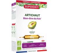 SUPERDIET - ARTICHAUT BIO 2000 MG 20 ampoules de 10 ml Ampoule(S) Buvable(S) pc(s)