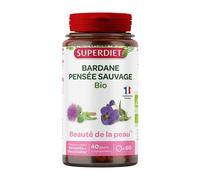 Superdiet Bardane Pensée Sauvage Bio 80 comprimés
