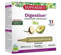 Superdiet Bien Être Du Foie Radis Noir Artichaut Bio 20 Unidoses De 15ml