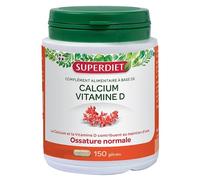 Superdiet Calcium + Vitamine D 150 gélules