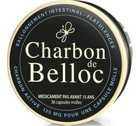 Superdiet Charbon De Belloc Ballonnement Intestinal Et Flatulences 36 Capsules Molles