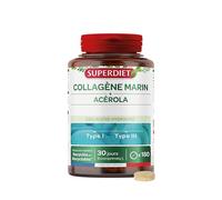 Superdiet Collagène Marin + Vitamine C 180 comprimés