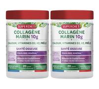 Superdiet Collagène Marin Santé Osseuse - 10% avec le code: 926CE Poudre Pour La Préparation D'Une Solution 2x240 g