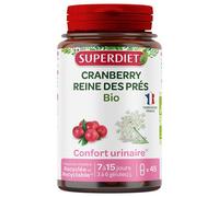 Superdiet Cranberry Reine des Prés Bio 45caps
