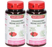 Superdiet Cranberry Reine Des Prés Bio Comprimé(S) 2x90 pc(s)