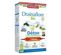 Superdiet Drainaflore Bio 20 ampoules