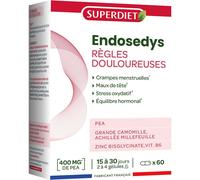 Superdiet Endosedys Règles Douloureuses Capsule(S) 60 pc(s)