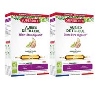 SUPERDIET Extrait Fluide Aubier de Tilleul Ampoule - 10% avec le code: 926CE Ampoule(S) Buvable(S) 2x20 pc(s)