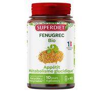 Parapharmacie > Compléments alimentaires > Compléments Alimentaires Digestion et Transit Super Diet Fenugrec Bio Gélules x 40 - Digestion - Transit - Pharmacie en ligne LaSante.net