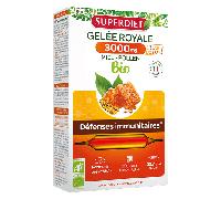 Super Diet – Complément alimentaire Gelée royale bio – 20 ampoules x 15 ml