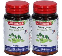 Superdiet Griffonnia 185mg de 5-HTP Moral Capsule(S) 2x40 pc(s)