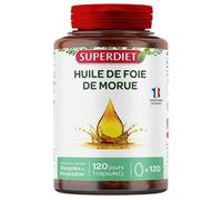 SUPER DIET Huile de Foie Morue Capsule(S) 120 pc(s)