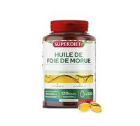 SUPER DIET Huile de Foie Morue Capsule(S) 120 pc(s)