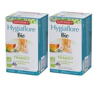 Superdiet Hygiaflore Bio Infusion Transit Intestinal - 10% avec le code: 926CE Sachet(S) Filtre(S) 2x30 g