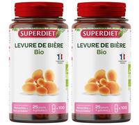 Superdiet Levure De Bière Bio - 10% avec le code: 926CE Capsule(S) 2x100 pc(s)