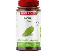 Super Diet Complément alimentaire Nopal Bio – Contrôle du poids, Phytothérapie – 90 gélules