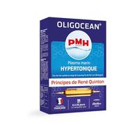 OLIGOCÉAN - PMH Plasma Marin Hypertonique - Principes de Quinton - Fabrication française - 20 ampoules de 10 ml
