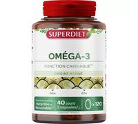 Superdiet Oméga 3 Dha Epa Fonction Cardiaque Capsules
