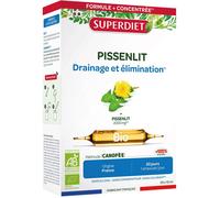 SUPERDIET - PISSENLIT BIO 2000 mg 20 ampoules de 10 ml Ampoule(S) Buvable(S) pc(s)