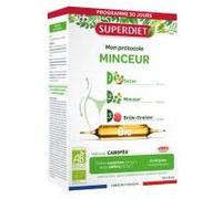 Super Diet Protocole minceur bio – 30 ampoules buvables de 15 ml
