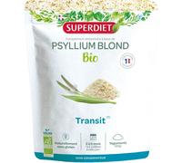 SUPERDIET Psyllium Blond BIO Poudre - 10% avec le code: 926CE 200 g