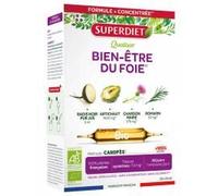 Super Diet Quatuor Bien-être du foie Bio 20 ampoules