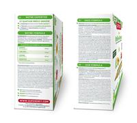 Superdiet Quatuor Bio brûle-graisse guarana thé vert Solution Orale 2x20x10 ml