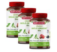 Superdiet Quatuor Bio Brûle-Graisse Lot de 3 x 150 comprimés