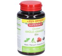 Superdiet Quatuor Brûle-Graisse Bio - 10% avec le code: 926CE Comprimé(S) 187 pc(s)