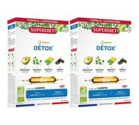 Superdiet Quatuor Drainage Bio Solution Orale 2x20x10 ml