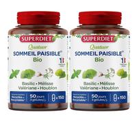 Superdiet Quaturo Sommeil Paisible Bio - 10% avec le code: 926CE Capsule(S) 2x150 pc(s)