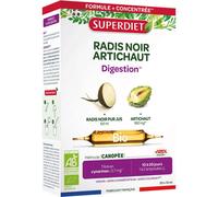 SUPERDIET - RADIS NOIR, ARTICHAUT BIO 20 ampoules de 10 ml Ampoule(S) Buvable(S) 20x10