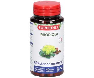 Superdiet Rhodiola Capsule(S) 80 pc(s)