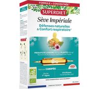 Super Diet Complément alimentaire Sève Impériale Bio – Vitalité & Défenses – 20 ampoules