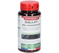 Superdiet Shilajit+ - 10% avec le code: 926CE Capsule(S) 60 pc(s)