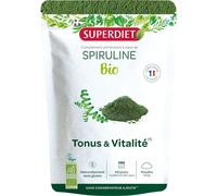 Super Diet Spiruline Bio poudre – Immunité, minceur, récupération sportive – 200 g