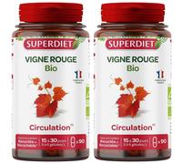 SUPERDIET Vigne Rouge Bio Circulation Capsule(S) 2x90 pc(s)