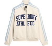 Superdry 100% Coton Athletic Applique Ample Zip Track Veste