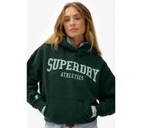 Superdry - Ath Ess Relaxed Hood - Sweatshirt à capuche femme Enamel Green - S