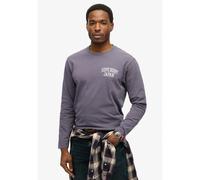 Superdry - Athletic Ess Ls Tee - T-shirt homme Greystone - S