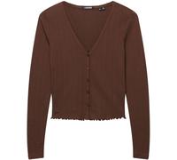 Superdry Athletic Essential Pointelle Cardigan Brun FR 42 (EU 40)