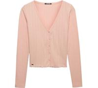 Superdry Athletic Essential Pointelle Cardigan Rose FR 42 (EU 40)
