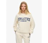 Superdry Sweatshirt femme Athletic Essentials – Blanc – Taille M