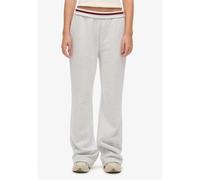 Superdry - Athletic Essentials Logo Low Rise Flare Jogger - Pantalon femme Vintage White Marl - L