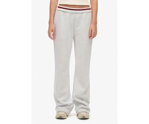 Superdry - Athletic Essentials Logo Low Rise Flare Jogger - Pantalon femme Vintage White Marl - L