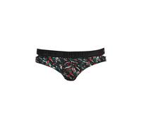 Superdry Bas de bikini 'Bora' pétrole / orange / noir / blanc, Taille M