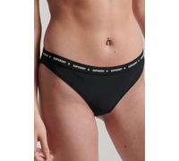 Superdry Bas de bikini 'Code' noir / blanc, Taille M