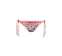 Superdry Bas de bikini raffiné pour femme avec fermetures à nouer latérales, Bandana rose, L