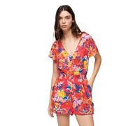 Superdry Beach Playsuit Short Sleeve Short Dress M, multicolore, M